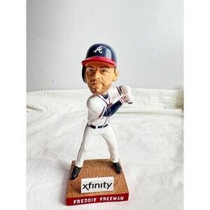 Freddie Freeman Atlanta Braves Bobblehead Xfinity Baseball Player Figurine